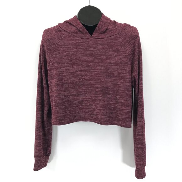Earthbound Trading Co. Cropped Pullover Hoodie Women's Large Sweatshirt Casual - Picture 1 of 8